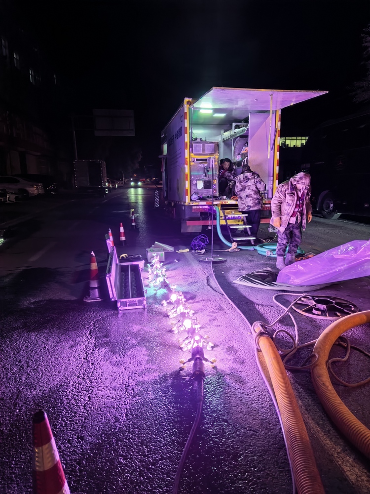 河口管道非开挖修复