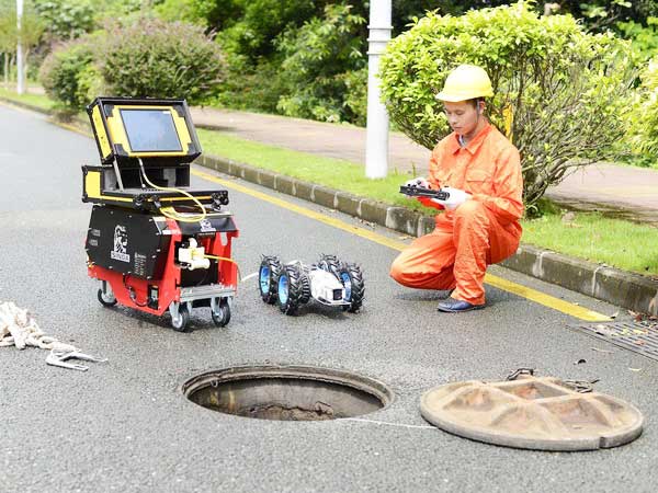 河口管道机器人检测